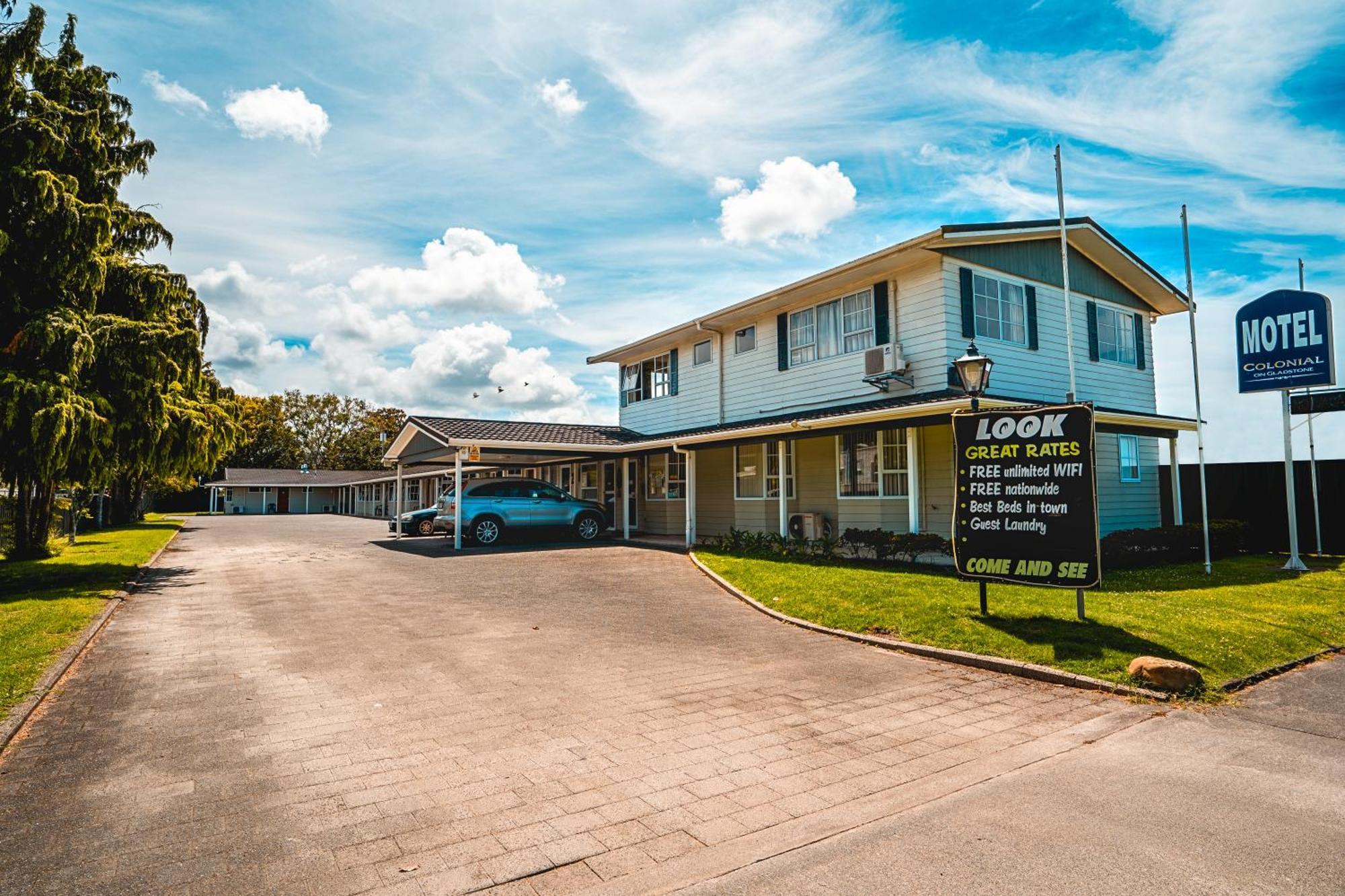 Motel Colonial On Gladstone Gisborne Exterior foto